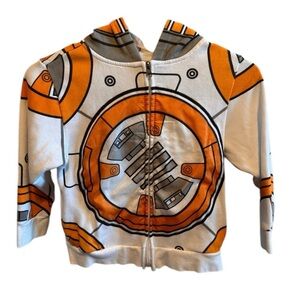 Disney Star Wars Zipper Hoodie Jacket Size XS